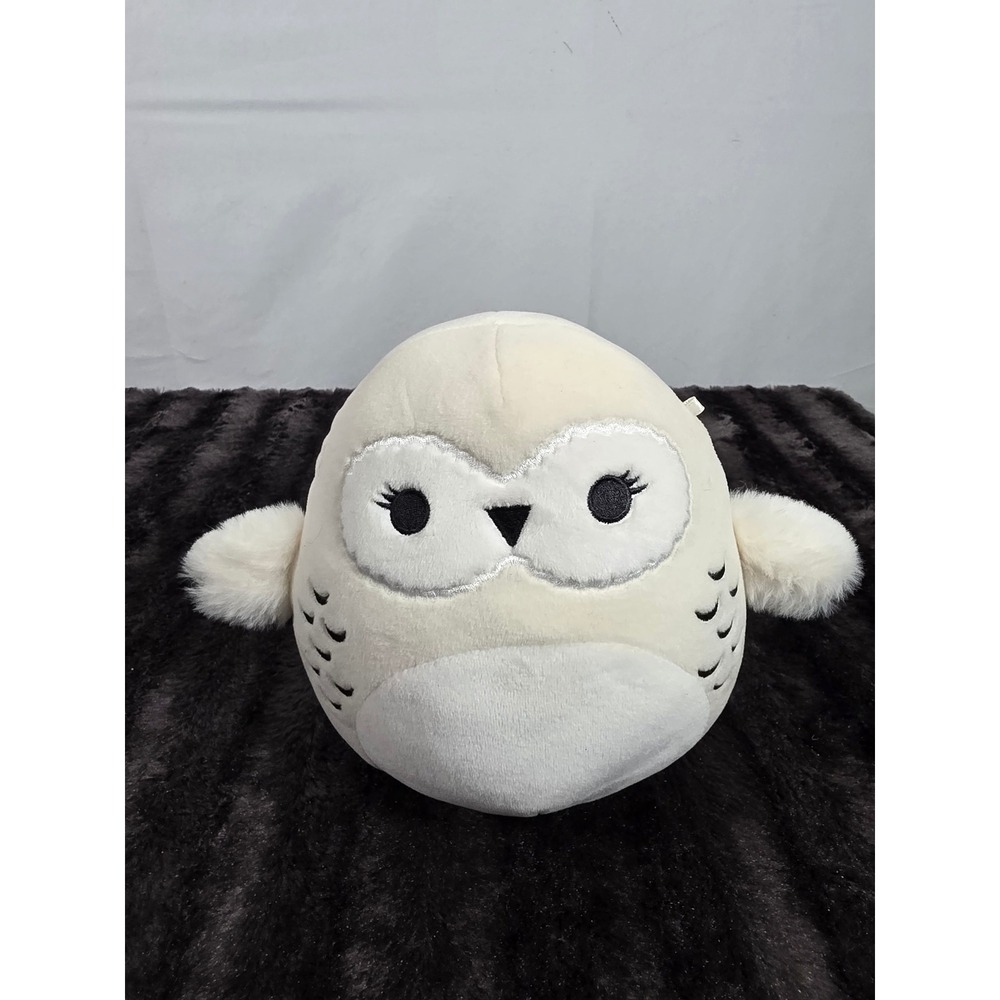 Squishmallows Harry Potter Hedwig Owl Plush White Snowy Owl 8 Inch Kellytoy